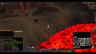 Turtle wow - mindless mining/herbalism - druid POV - farming in Burning Steppes
