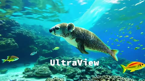 Awesome KoalaFish 😍😍 #fyp #koala #cute #Ai #beautiful #viral #fish