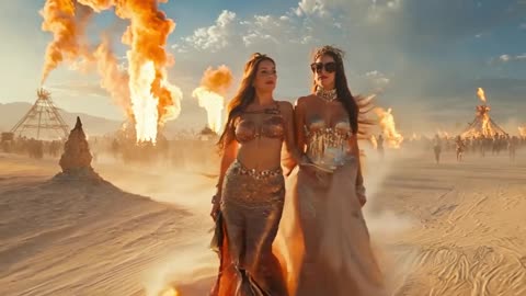 Hot Girls Melodic Trance Dubstep Mix Cosmic Resonance - (Official Music Video)
