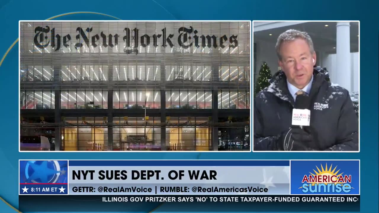 NYT “SUING THE PENTAGON OVER FIRST AMENDMENT RIGHTS”