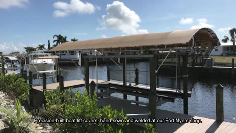 Coastline Boat Lift Covers of Punta Gorda