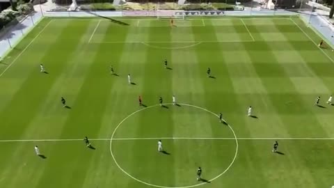 Real Madrid's stunning goal against Leganés from over 60 meters