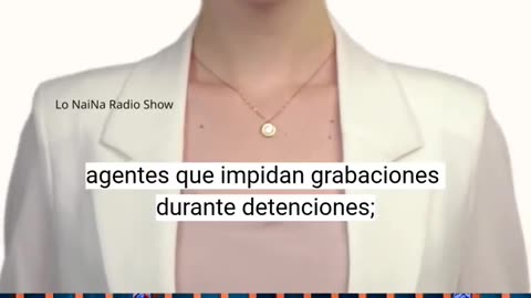 Código Penal castigará con cárcel a agentes que impidan grabaciones durante detenciones