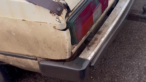 Cosmetic Facelift on an Old Car