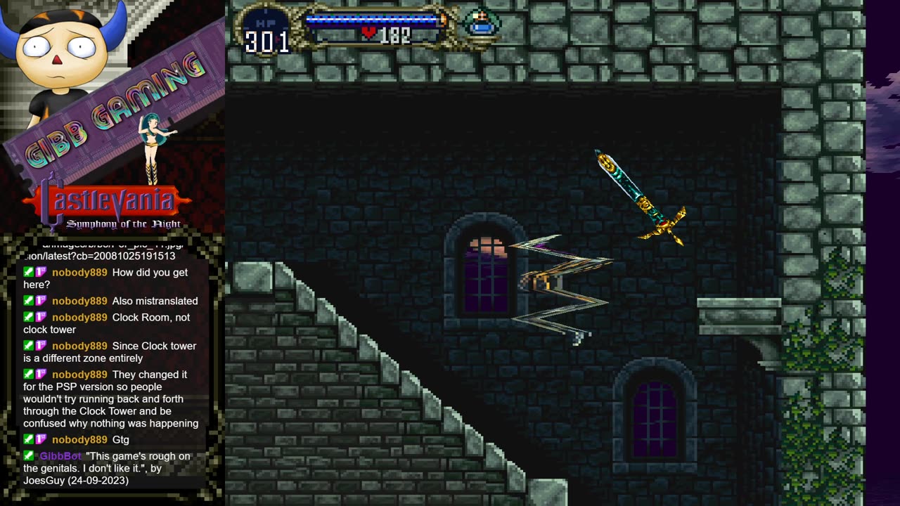 Castlevania Symphony of the Night - Worst Ending