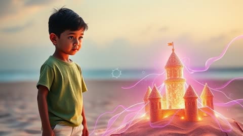 When a Boy's Dream Sandcastle Becomes Real