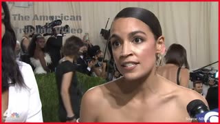 AOC Fined For Stupid "Tax The Rich' Dress At 2021 Met Gala