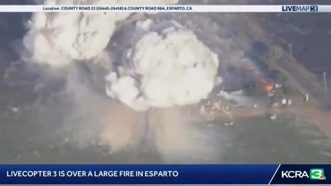 Sky View Fireworks Store Fire