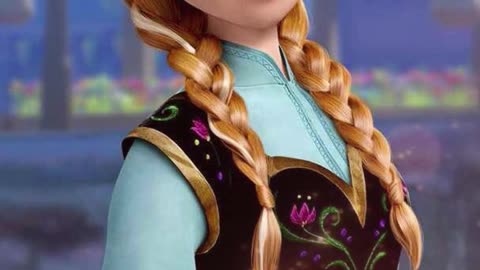 Anna in Real Life 🤯✨ Disney AI Transformation