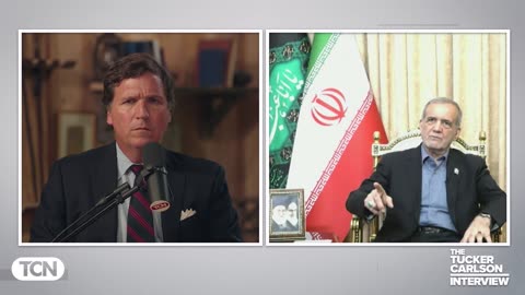 Tucker Carlson Interviews President of Iran Masoud Pezeshkian (1)