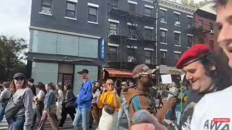 Gucci wearing paid troll chases Nick Shirley around #NoKings protest
