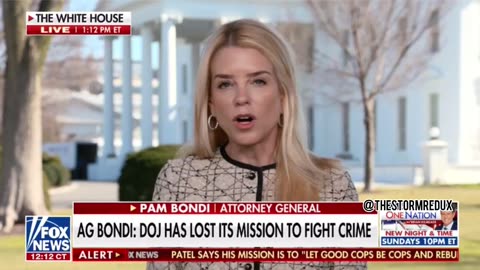 Pam Blondi on the Now-Squashed Epstein Client List in March: 'It's Sitting on My Desk Right Now'