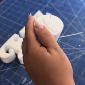 Satisfying relaxing video styrofoam