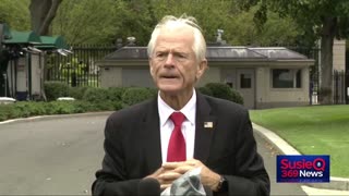 White House Trade Adviser Peter Navarro Speaks to Reporters