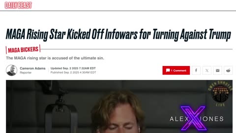 The Alex Jones Show in Full HD for September 3, 2025.
