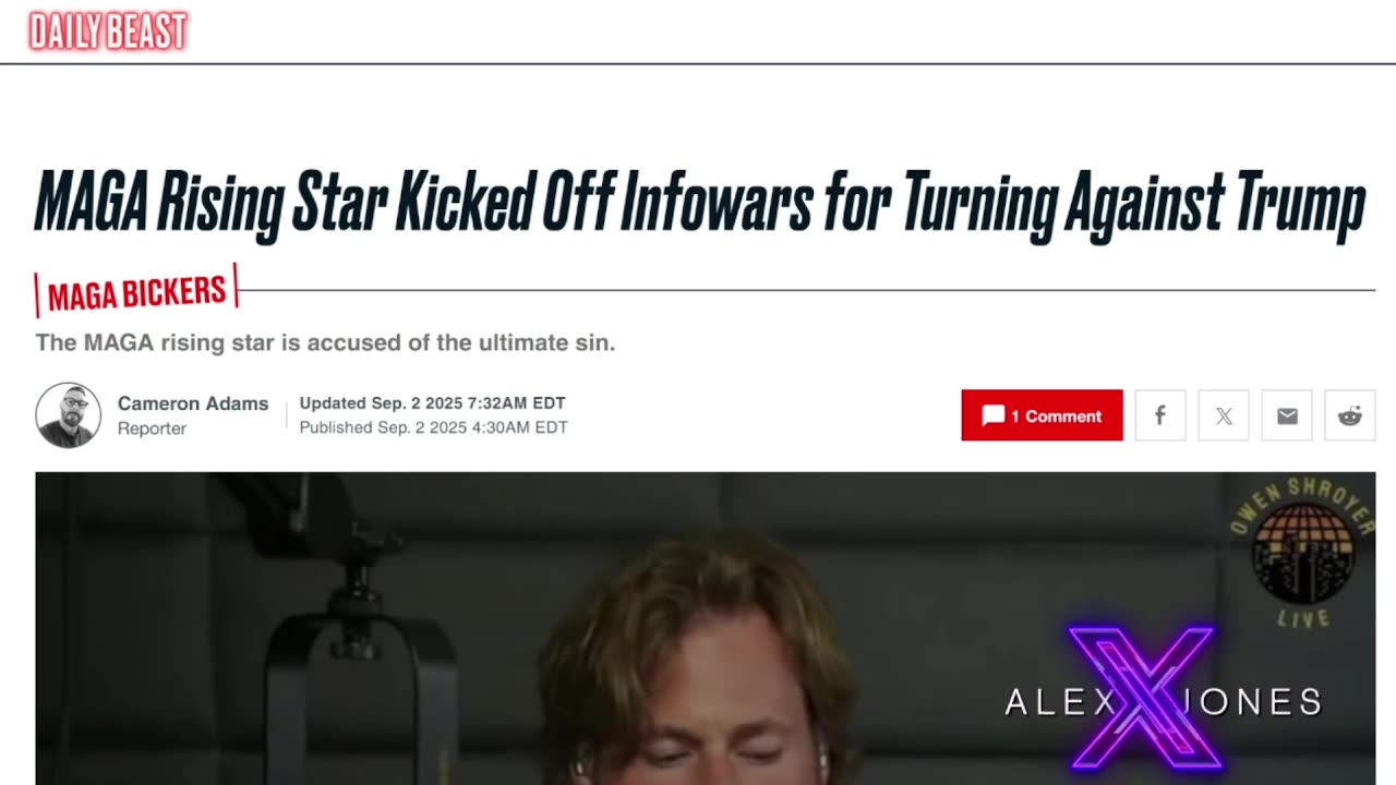 The Alex Jones Show in Full HD for September 3, 2025.