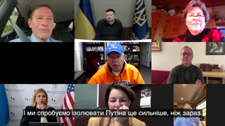 🇺🇸🇺🇦 Zelensky: Spoke with U.S. senators.