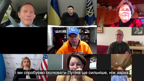 🇺🇸🇺🇦 Zelensky: Spoke with U.S. senators.