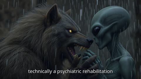 The Werewolf on Planet X - Sci Fi / Horror / Dark Comedy - The Monster they abduct, the hero we need