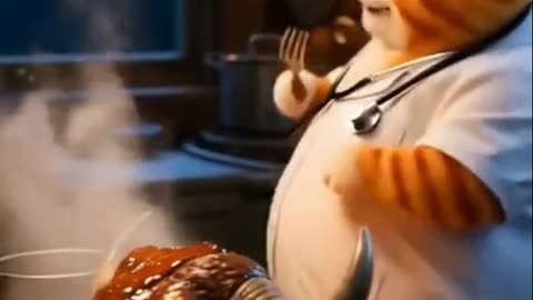 Orange Cat Saved a Cow 🐄… But the Ending Will Shock You!
