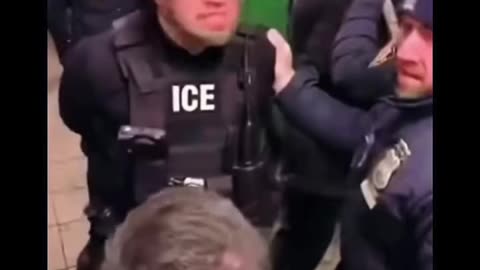 Wow NYC COPS BUST ICE