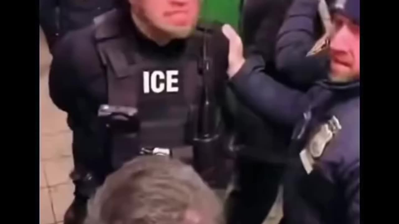 Wow NYC COPS BUST ICE