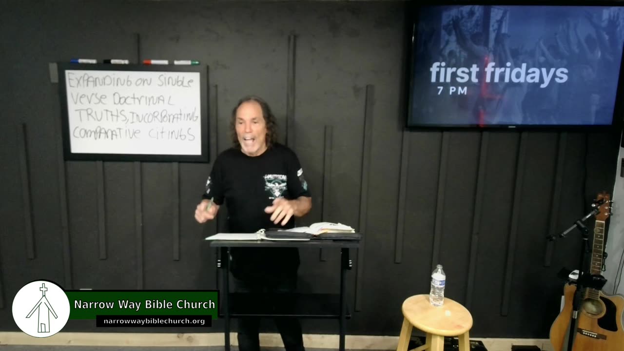 Expanding Single Verse Doctrine Truths -- 09/05/2025