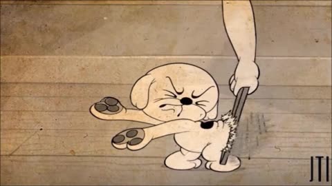 Betty Boop:The swing school - spanking