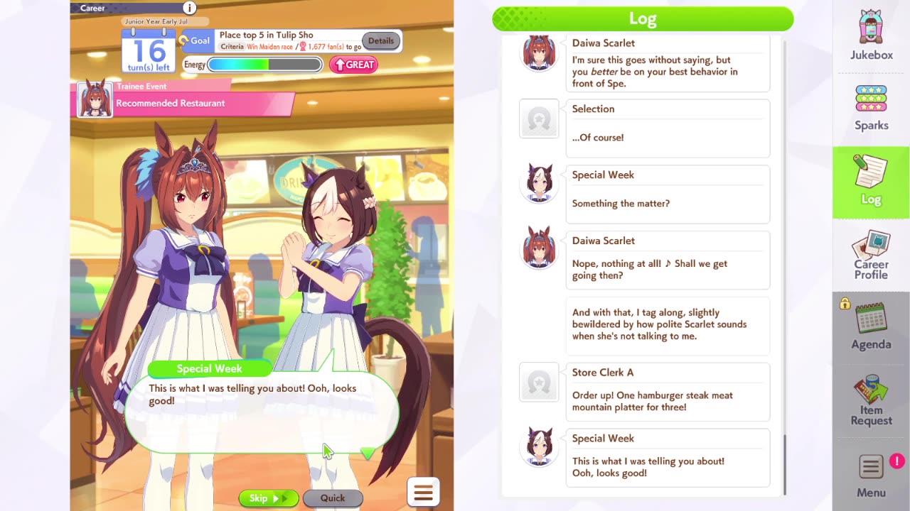Lets play!!! UMAMUSUME!