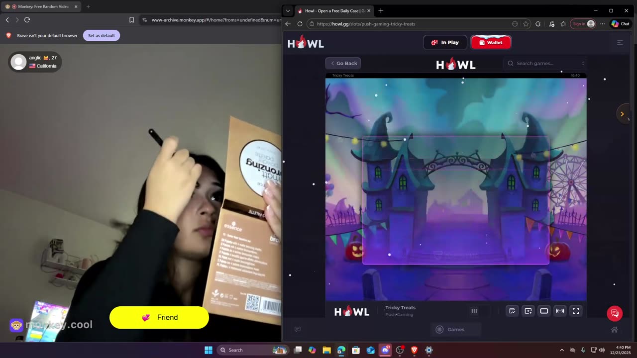 Stackswopo “!howl” 12/25/25 (Full Stream)