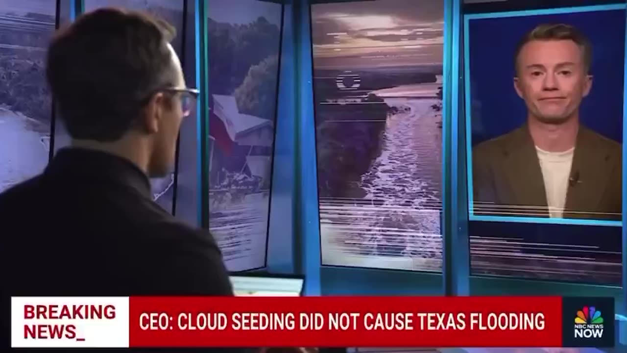 Mainstream media is now reporting that a cloud seeding operation took place in Texas
