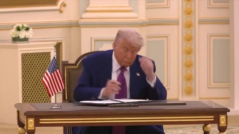 President Trump and Crown Prince Mohammed bin Salman sign a series of agreements on energy, defense and other areas