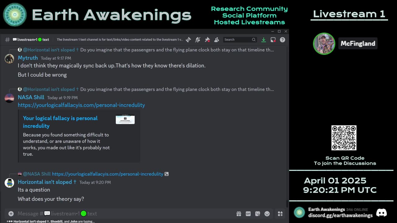 Earth Awakenings - Livestream 1 - #3081