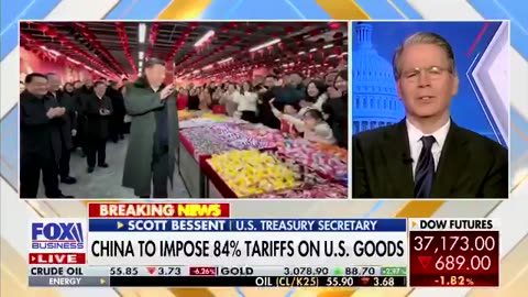 Treasury Secretary Bessent: 125% Tarrif gives "us" an edge!