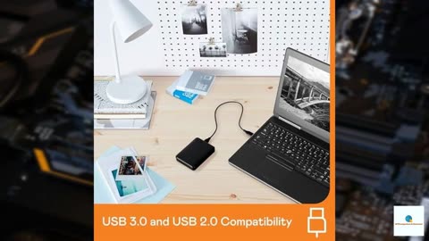 WD 2TB Elements Portable External Hard Drive for Windows, USB 3.2 Gen 1/USB 3.0 for PC & M