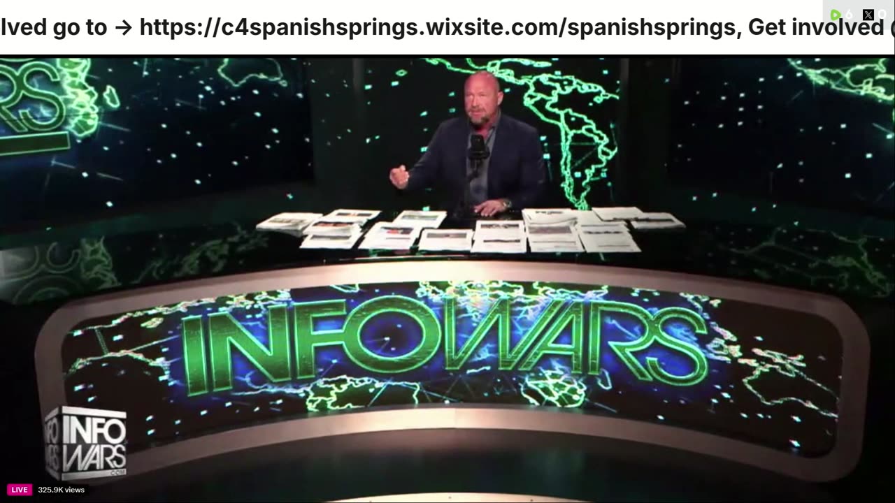 Alex Jones, Info Wars, 05/05/2025