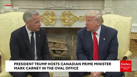 ⚡Trump Hosts Canada's PM Mark Carney In Oval Office