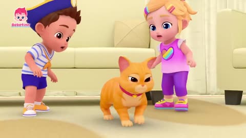 Let's Play with Our Kitty Boo kids song