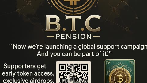 📢 BTC PENSION Donation Campaign Launched! 🚀 #crypto #trend #freedom Description: