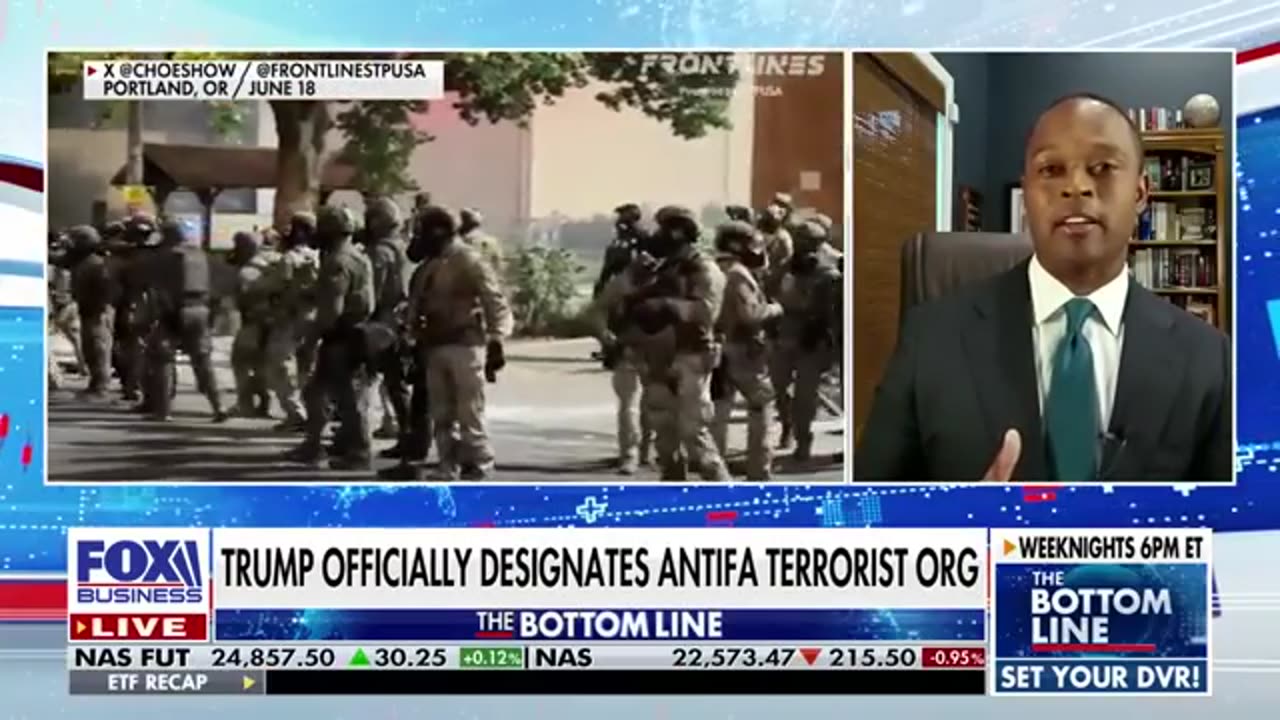 Trump labels Antifa a ‘domestic terrorist organisation’