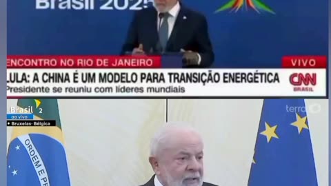 Always inverting: Thief Lula said he was going to extirpate the Brazilian people... Sempre invertendo: Lula ladrão disse que ia extirpar o povo brasileiro...