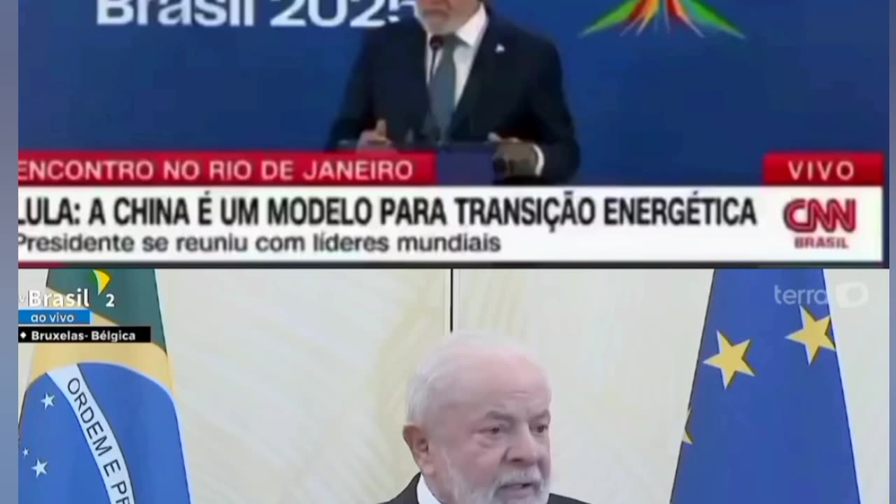 Always inverting: Thief Lula said he was going to extirpate the Brazilian people... Sempre invertendo: Lula ladrão disse que ia extirpar o povo brasileiro...
