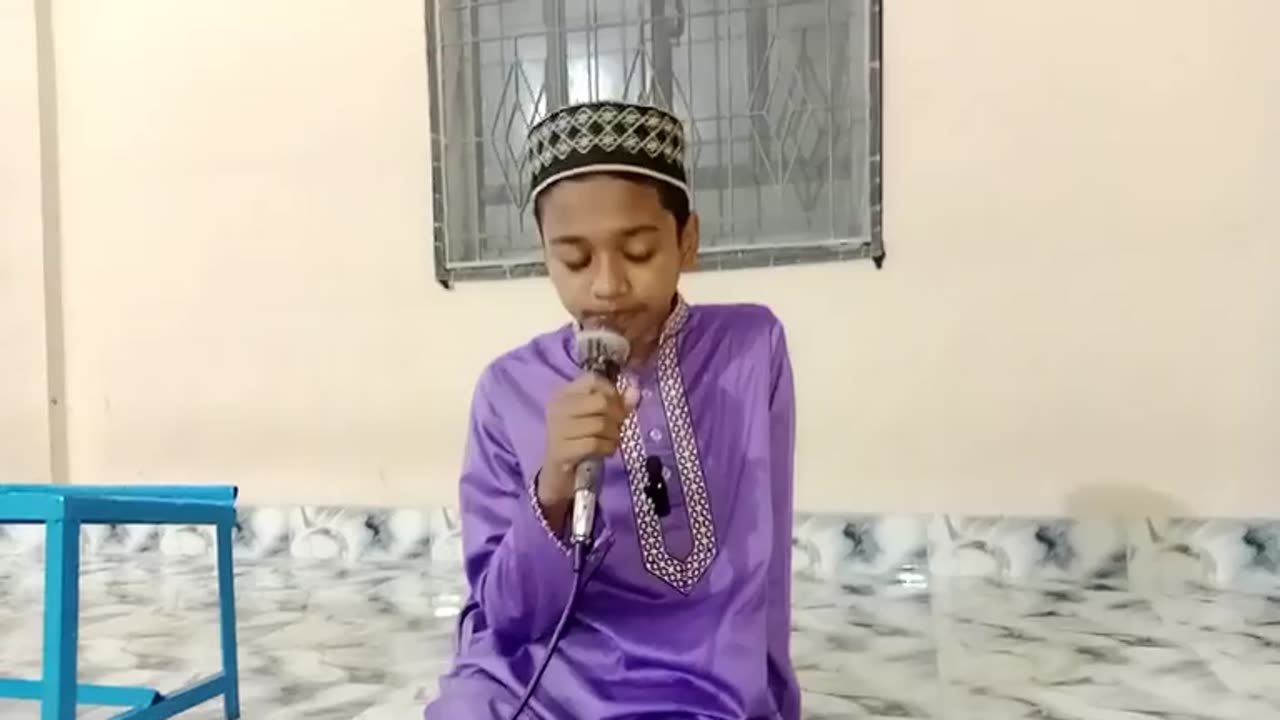 Cute baby Quran mask