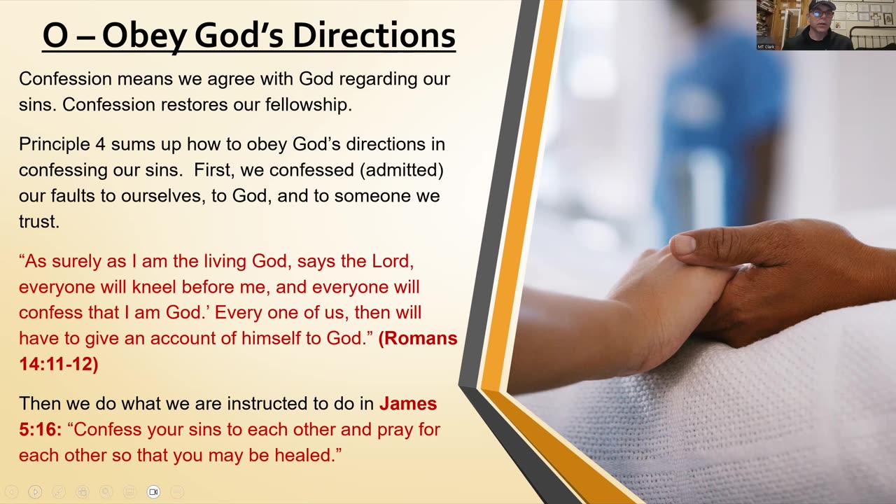 Christian Recovery - Celebrate Freedom - 13 - Confess - with M.T. Clark