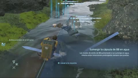 gameplay dead stranding parte 6 haciendo entregas y matando mulas