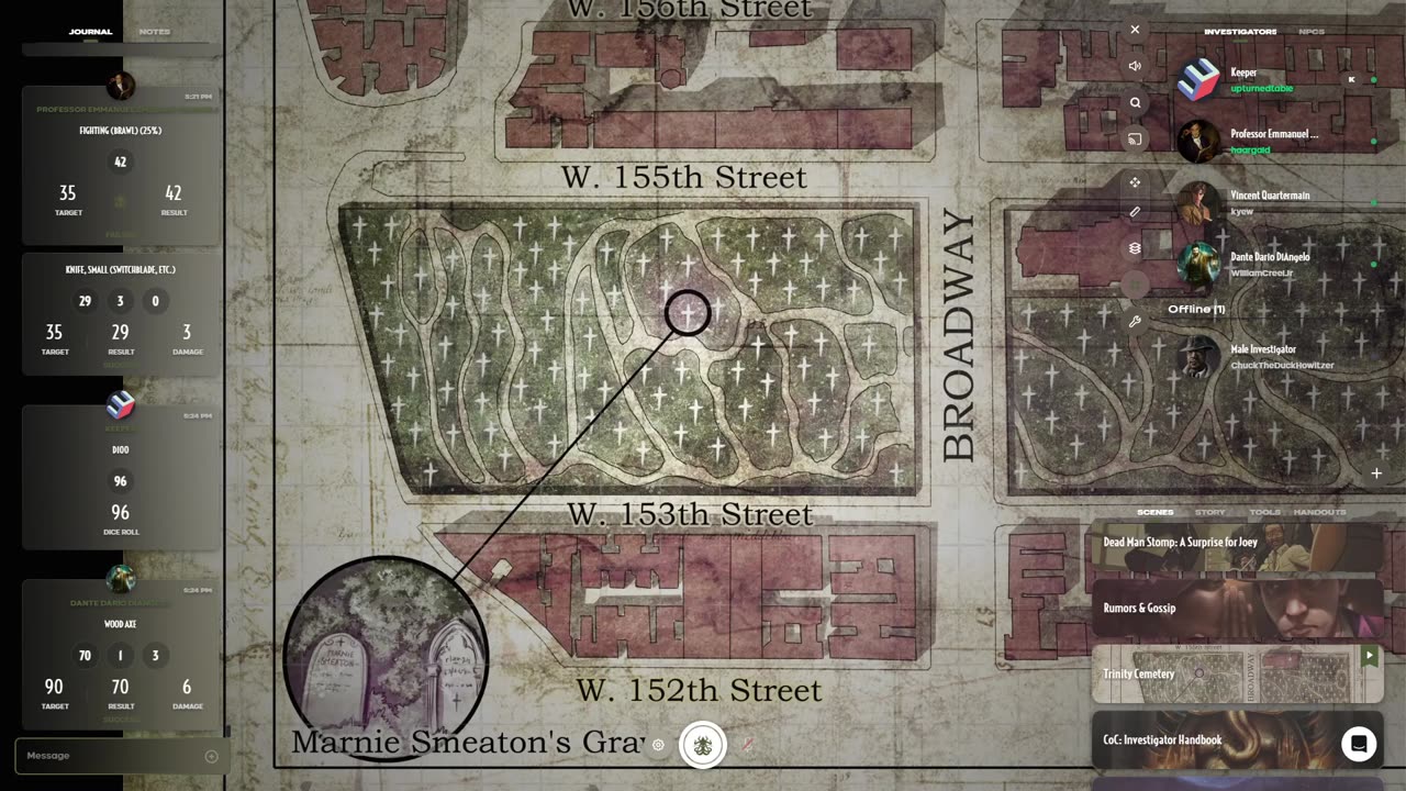 Call of Cthulhu by Chaosium Actual Play 08 - Dead Man's Stomp Pt.2