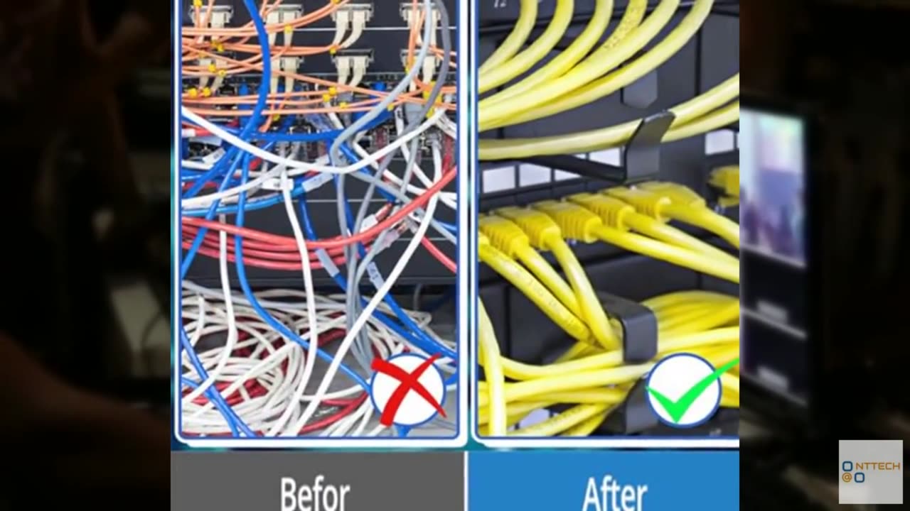 Server Rack Cable Management D-Ring Hooks 6 PCS of 1.7 x 2.7in - Network Rack-Mo