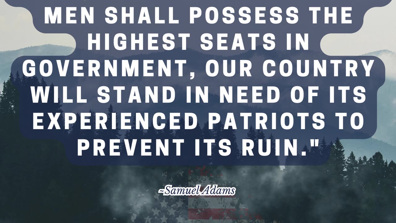 True Patriots Must Rise