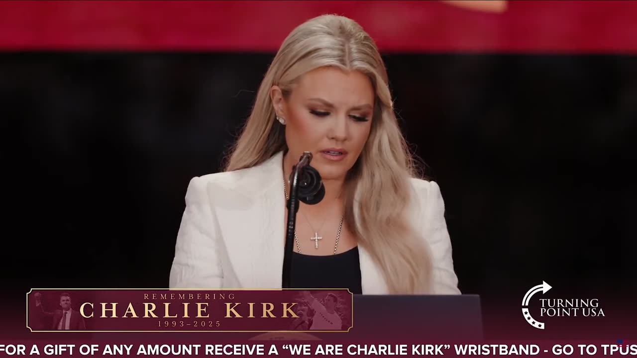 ERIKA KIRK ON VIEWING HER HUSBAND’S CORPSE: "I saw on his lips the faintest smile