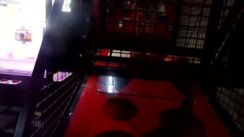 The basket Ball goal at Main Street Lanes